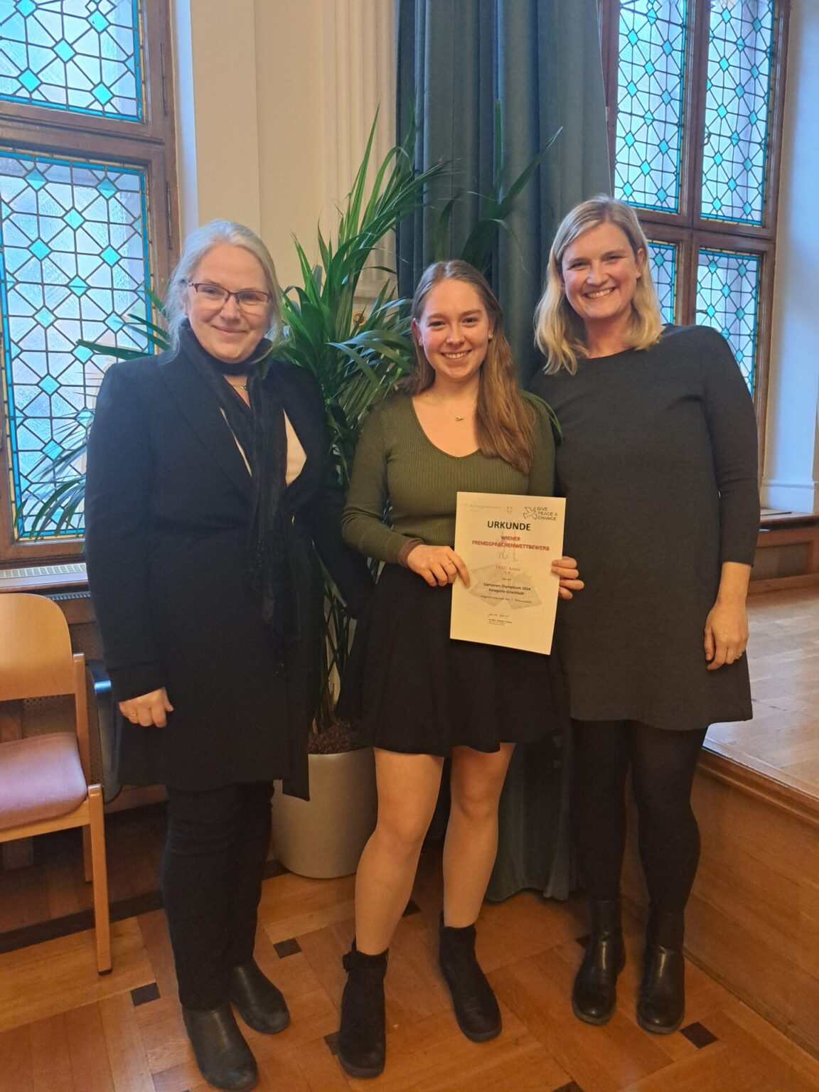 Anna Treu (8A) gewinnt Landeswettbewerb der GriechischOlympiade BG9